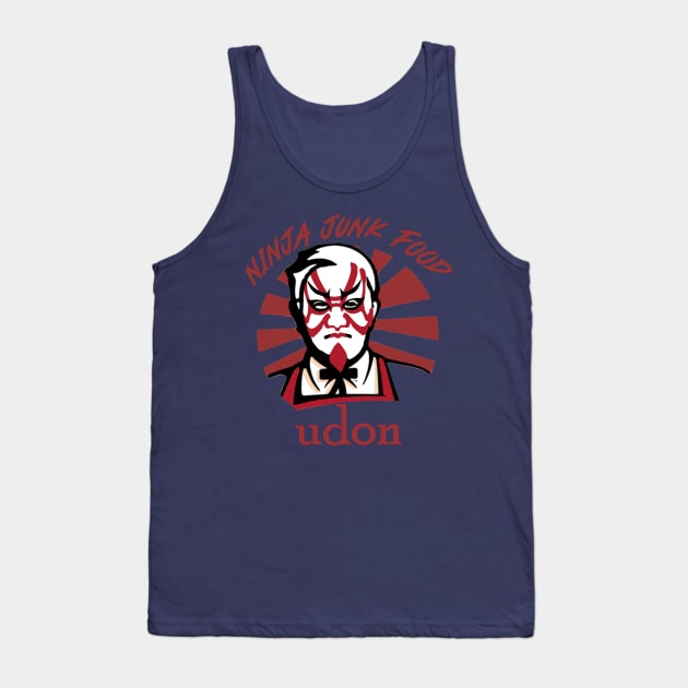 NINJA EAT UDON Tank Top by QinoDesign